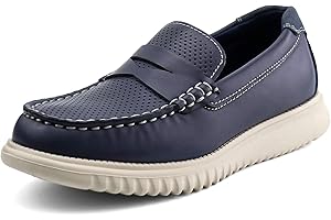 starmerx Boys Loafers Kids Casual Slip On School Shoes Girls Moccasin