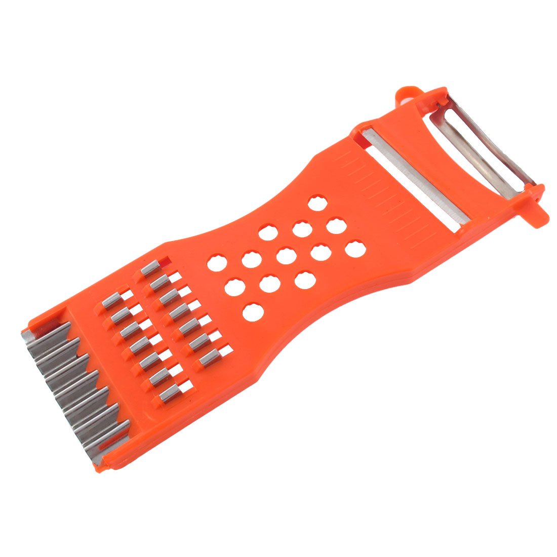 Sourcingmap Kitchen Multifunction Vegetable Fruit Grater Slicer Peeler Shredder Carving Tool 6.7 Inch Long