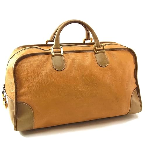 Amazon ロエベ Loewe ボストンバッグ トラベルバッグ メンズ可 アマソナ アナグラム 中古 Y3137 シューズ バッグ