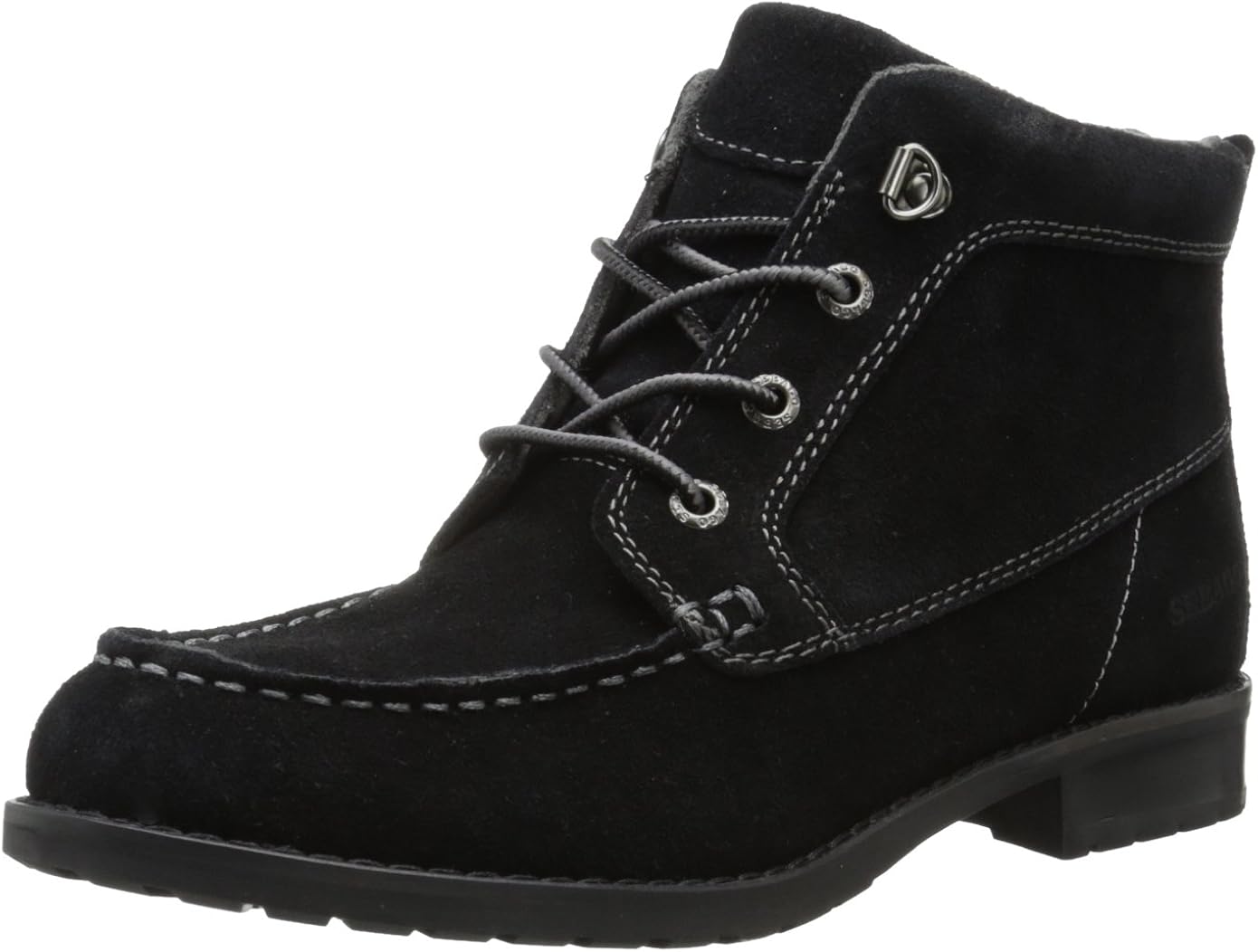 sebago docksides black