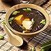 Naturally Chic 6” Round Disposable Palm Leaf Bowls - 25 Pack - Small Dinnerware Set - Eco-Friendly, Biodegradable & Compostable - Ideal for Weddings, Parties, Home Use, Events