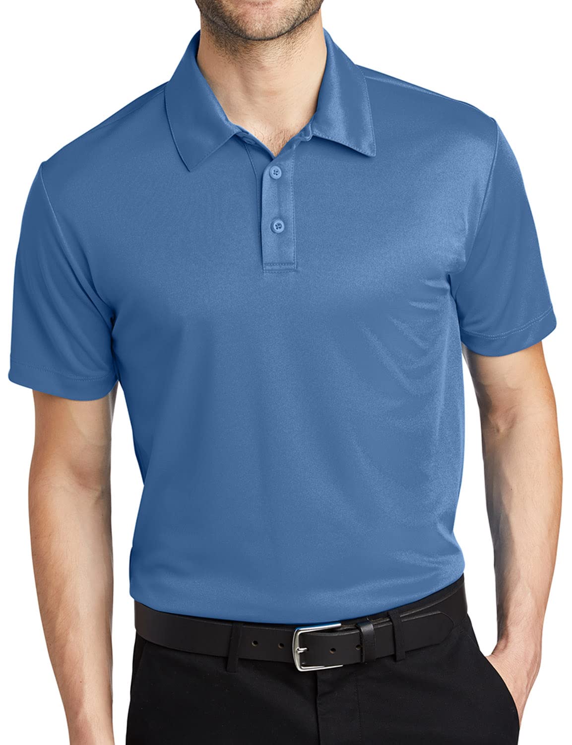 Joe's USA Men's Short Sleeve Moisture Wicking Polo