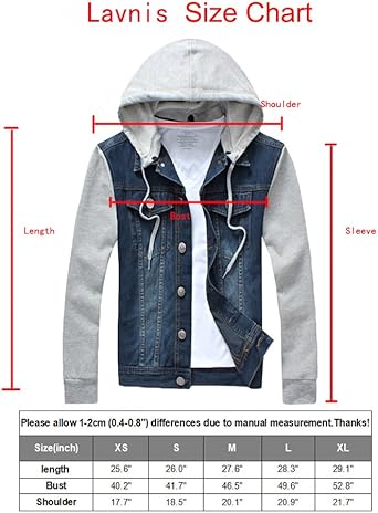 jean jacket sweatshirt mens