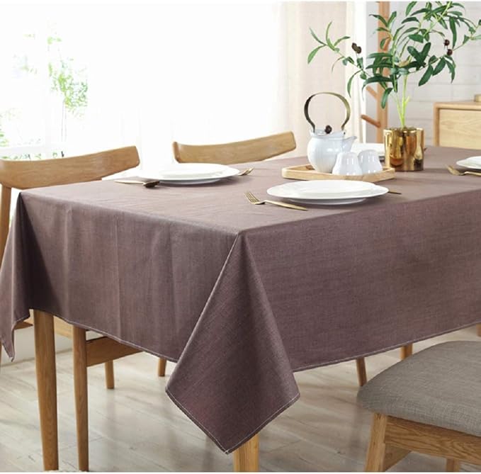 Lanqinglv Plain Table Cloth Square 130x130cm,Small Tablecloth