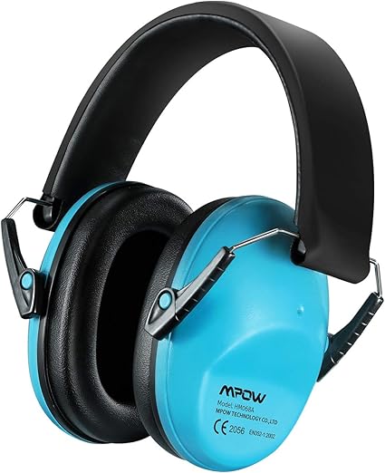 Mpow 068 Casque Anti Bruit Enfant Adulte Avec Sac Transport Casques Antibruit Bebe Pliable Reglable Protection Auditive De Reduction Du Bruit Nrr 25db Snr 29db Pour Concert Voyage Travail Bleu Amazon Fr Bricolage
