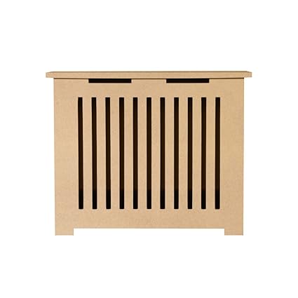 Unfinished MDF Radiator Heater Cover, 24"Tall x 32"Wide x 9"