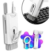 Escova Kit de Limpeza 8 em 1 para Teclado, Fone de Ouvido, Tela de Computador e Celular, Kit Multifuncional Limpador e Remove
