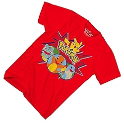 Pokemon Boys Pikachu Game Shirt - Gotta Catch Em