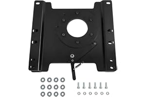 Driver Seat Swivel Base Compatible with Ford Econoline E150 E250 E350 E450 1997-2025 360° Rotation Heavy Duty Rust Proof Seat