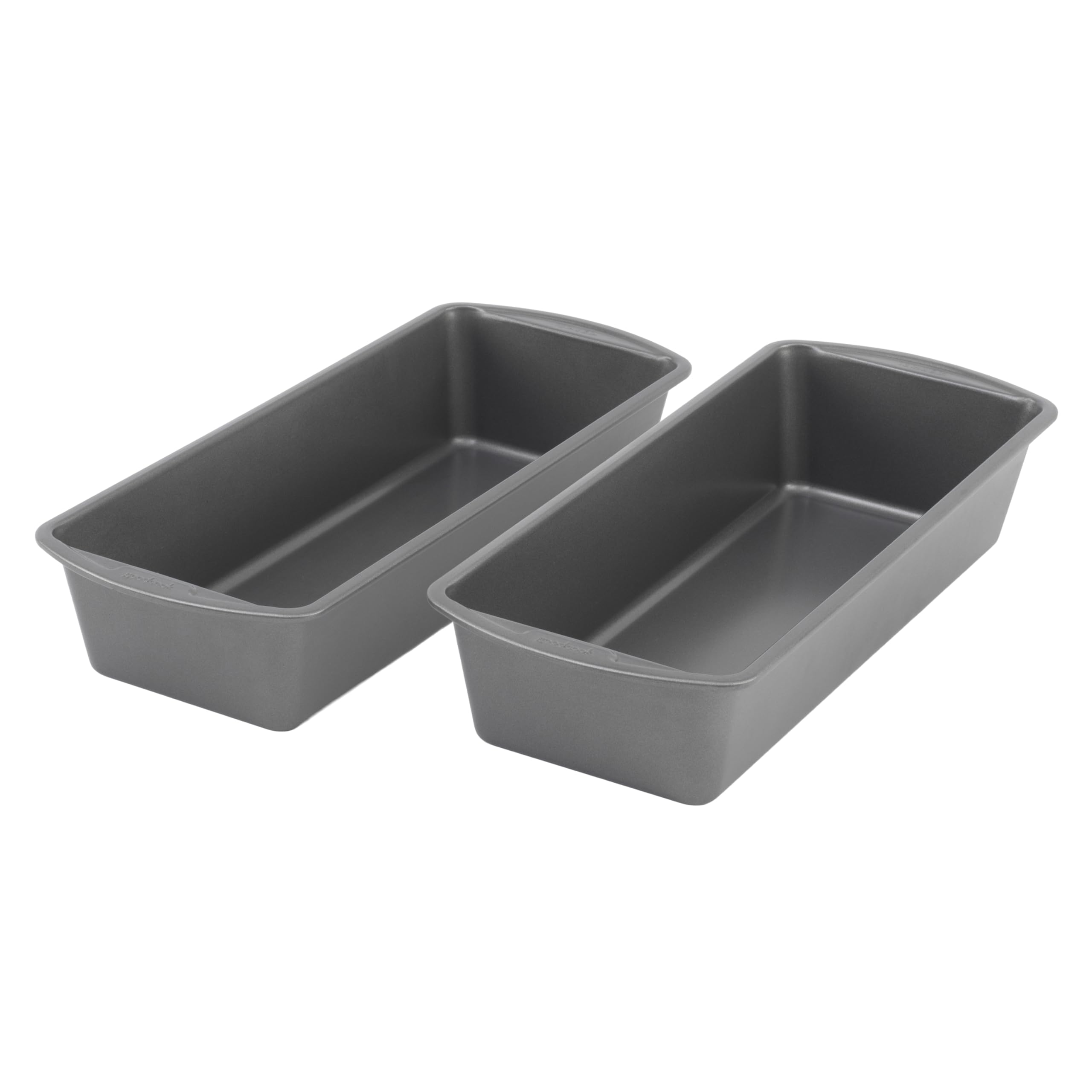 Photo 1 of GoodCook Set of 2 Extra Large 13" x 5" Nonstick Steel Bread Loaf Pans, Gray - Set of Two Loaf Pans, Even Heat Distribution, Scratch-Resistant Nonstick Coating, Durable Construction, Easy to Clean