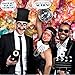 EBTOYS Hollywood Photo Booth Props 33 DIY Kits Paper Movie Photo Props on a Stick