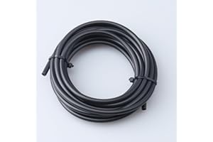 AC PERFORMANCE Flexible Black Metric 5/16 inch OD Nylon Hose Pneumatic Tubing Tube for Air Brake System Or Fluid Transfer (5/16" OD Nylon Line, 10 feet)