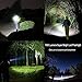 LED Tactical Flashlight, Zotoyi Super Bright 1000 Lumens XML T6 LED Handheld Torch Light 18650 Rechargeable Flashlight Waterproof 5 Light Modes Zoomable Adjust Focus