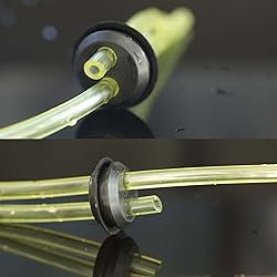 Fuel Line 2 Hole Grommet Primer Bulb Assembly