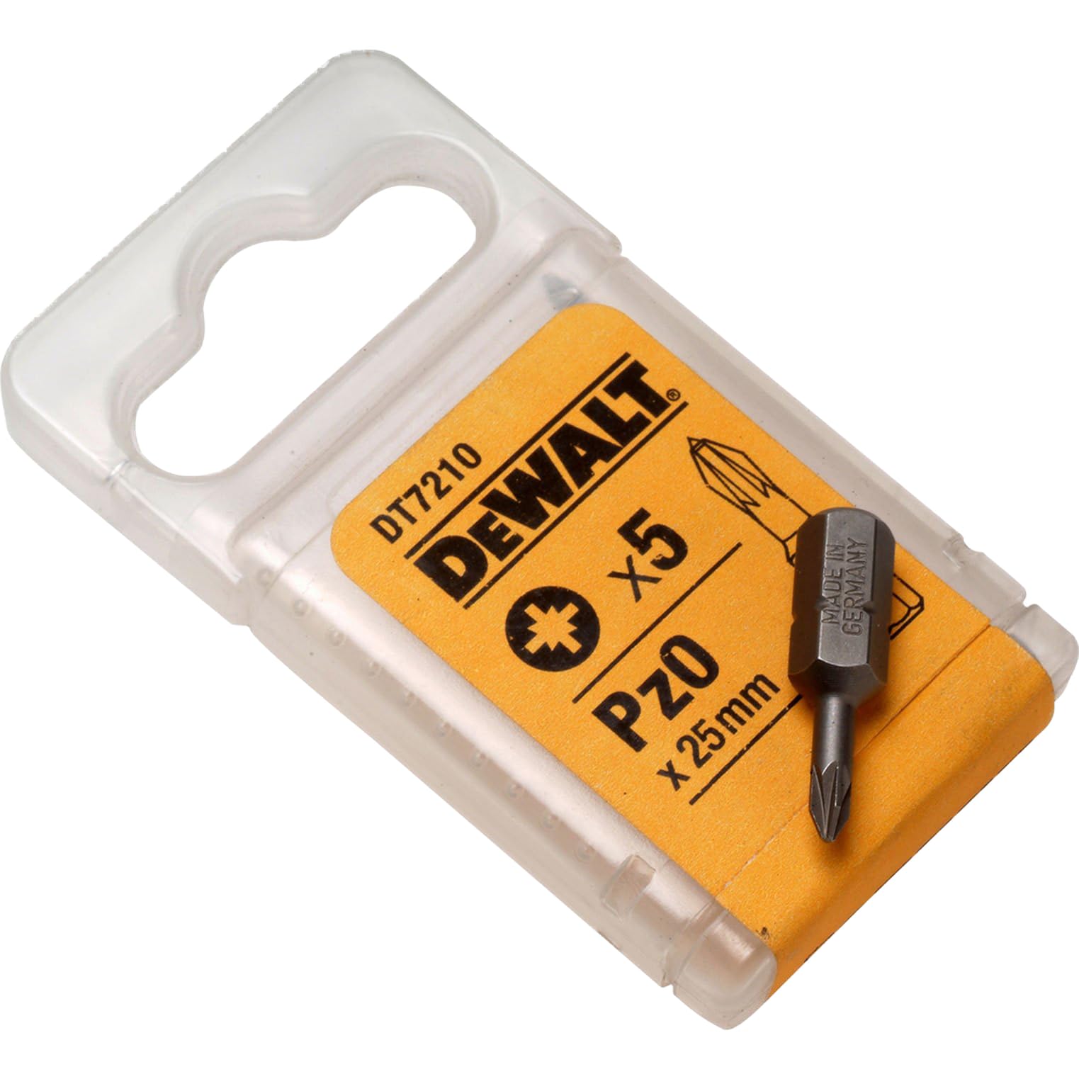 Dewalt DT7225QZ 50 mm PZ 1 Torsion Bit (Pack of 5)