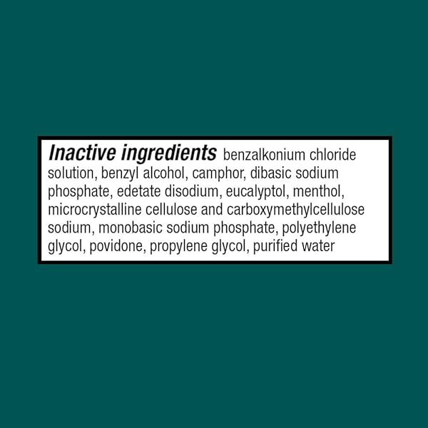 AMAZON BASIC CARE NO DRIP SEVERE CONGESTION NASAL PUMP MIST SPRAY, 12 HOUR RELIEF, OXYMETAZOLINE HCL, MAXIMUM STRENGTH PLUS MENTHOL, STEROID FREE, 1 FL OZ (PACK OF 1)