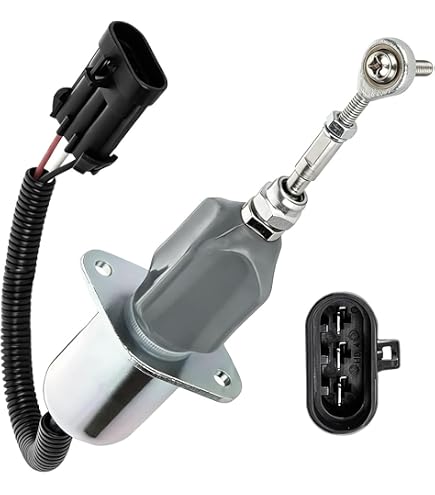 Amazon.com: 12V Fuel Shutoff Solenoid For CAT 246 Skid Steer 172