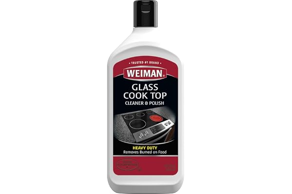 Weiman Ceramic and Glass Cooktop Cleaner and Polish - 20 Ounce - Shines and Protects Glass and Ceramic Smooth Top Ranges with