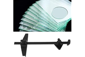 Strip and Circle Glass Cutter, Easy to Use Circle Glass Cutter, Hand Operated Glass Cutting Tool, Scientific Cutting System G