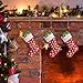 SoFire 6 Pack Stainless Steel Removable Christmas Stocking Holders for Holiday Party Decorations Gift Hanging