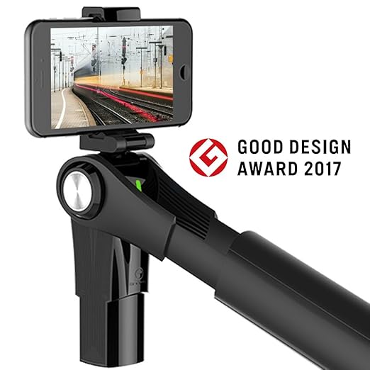 【SNOPPA 日本正規代理店】 Snoppa M1 スマホ用 ３軸ジンバル 雲台 スタビライザー 手振れ防止 多機能撮影 縦画面撮影可 iphone 専用アプリ [ 日本語説明書付き＆一年間の安心保証付き ]