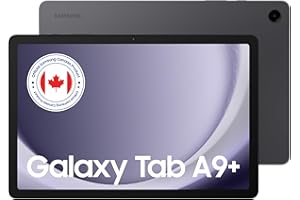 Samsung Galaxy Tab A9+ 64 GB Graphite - Quad Speakers, Multi-Window Display, Slim Design (CAD Version and Warranty)