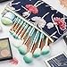 Maikoa Mermaid Makeup Brush 11PCS Makeup Foundation Eyeliner Blush Cosmetic Concealer Brush (Mermaid Colorful)