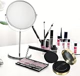 Healifty Refillable Round Makeup Compact Case with Mirror & Puff for Foundation view 6