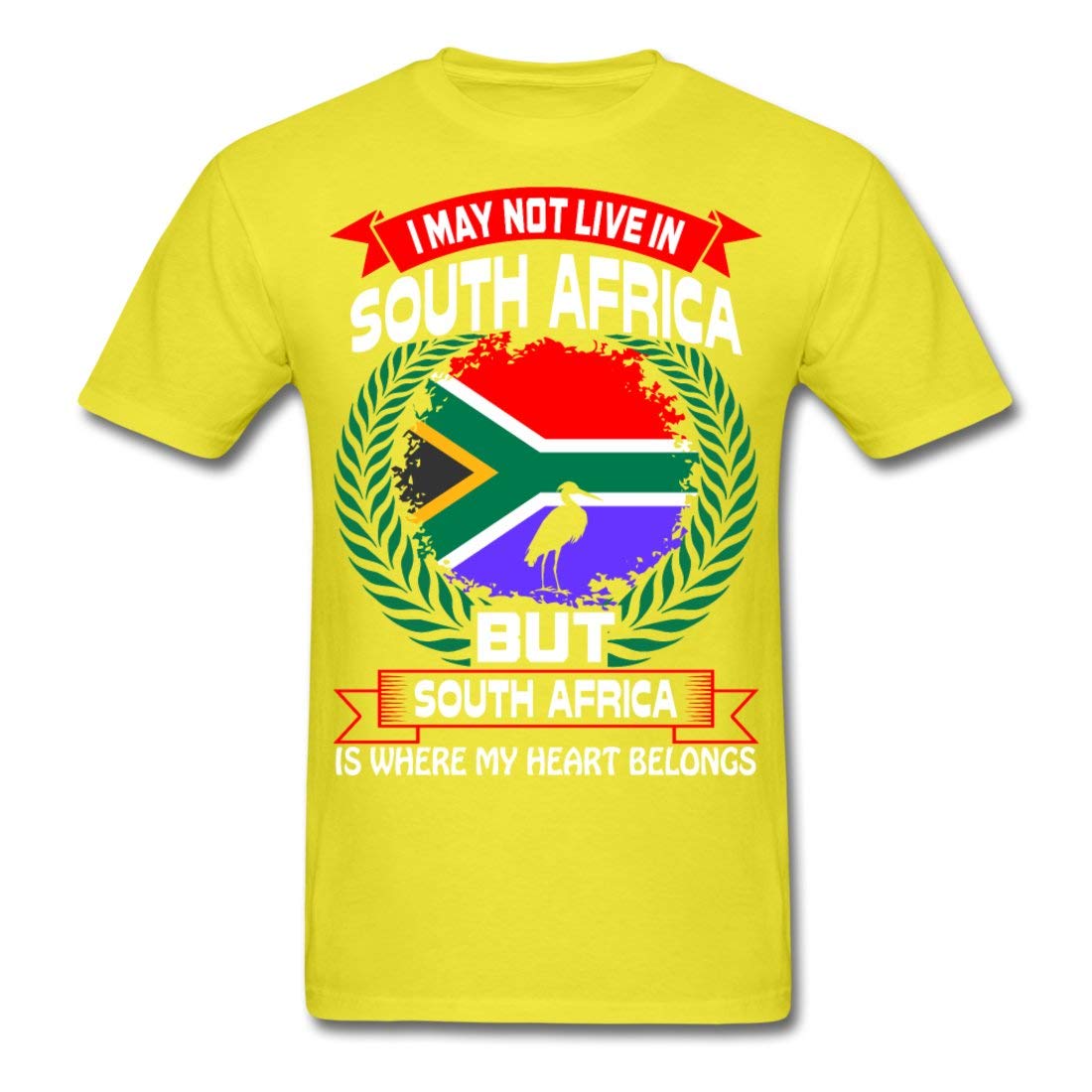 South Africa Is Where My Heart Belongs Country Tee Novelty ...