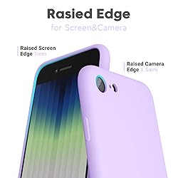 LoeoeL for iPhone SE Case Silicone 2nd 3rd