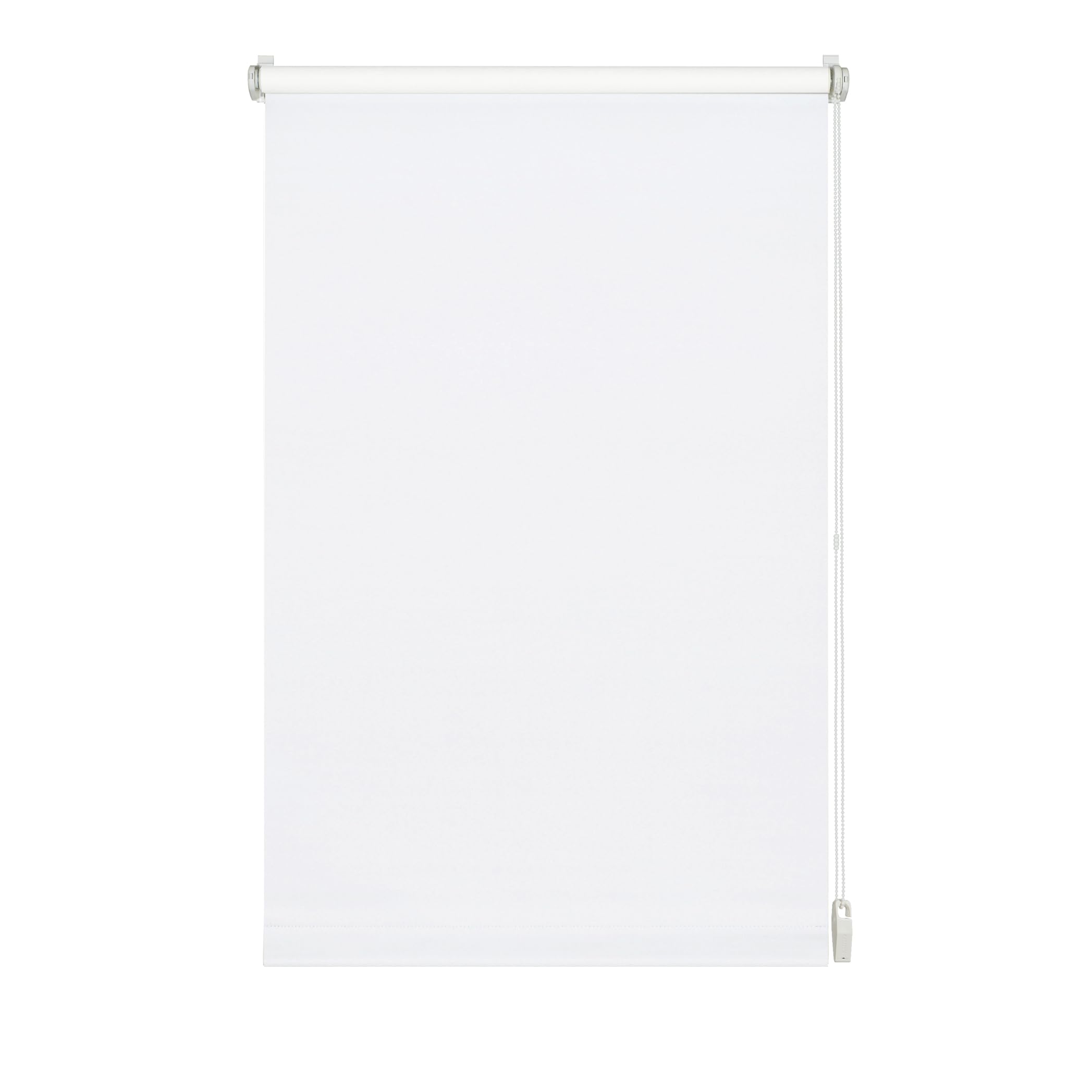 Gardinia Roller Blind - Daylight, Opaque, Mounting Kit Included, EASYFIX, Pure White, 90 x 210 cm (WxH)