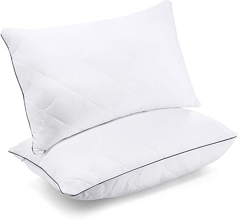 Amazon Sable スタンダード枕 睡眠用 2パック ホテルベッド枕 調節可能なダウン代替 横向きと仰向けで寝る方に最適 26 18インチ 枕 オンライン通販