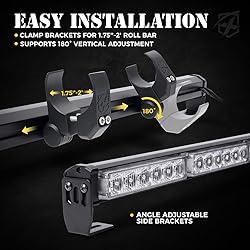 Xprite 36" Rear LED Chase Light Bars, All in One