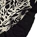 Chicwe Women's Plus Size Leopard Printed Casual Blazer Jacket - Waterfall Open Front Ivory 2XL
