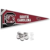 South Carolina Gamecocks Pennant Flag and Wall Tack Mount Pads