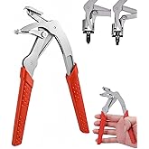 Car Clip Pliers & Trim Removal Tool, Spring-Loaded Fastener Rivet Remover for Auto Door Panels, Interior & Exterior Trim, Mec