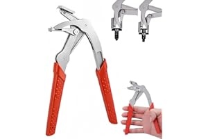 Car Clip Pliers & Trim Removal Tool, Spring-Loaded Fastener Rivet Remover for Auto Door Panels, Interior & Exterior Trim, Mec