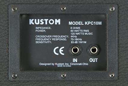 kustom 10 inch monitor