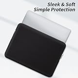 RAINYEAR Laptop Sleeve 13 Inch for MacBook Air/Pro 13.3-14 Inch Black view 4