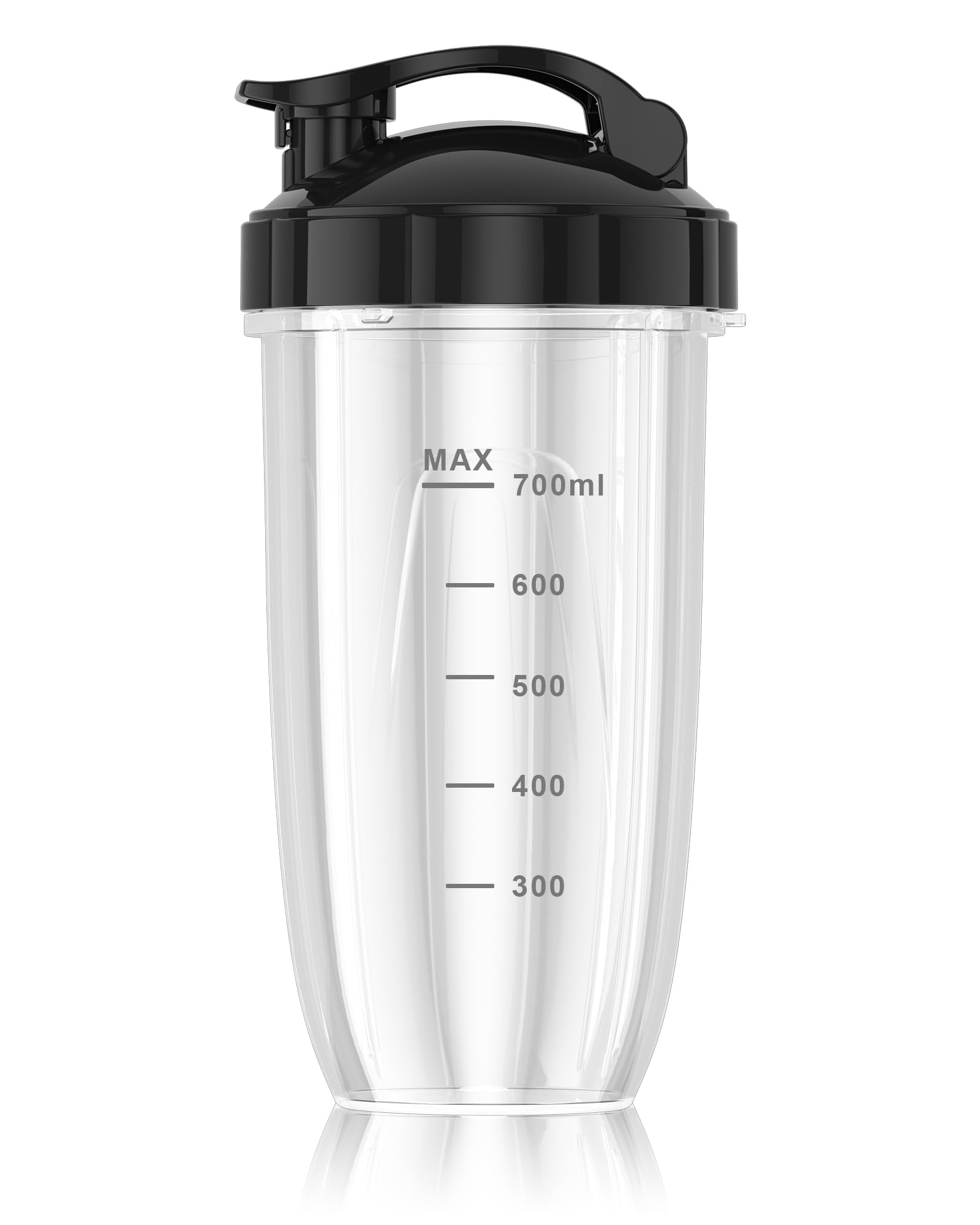 Photo 1 of 1100ml/37oz(Full Capacity) Replacement Cup with To-Go Lid and Gasket, Compatible with Colarlemo Smoothie Blender