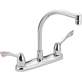 Moen 8799 Commercial Two-Handle M-Bition Kitchen Faucet, Chrome