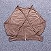 Women Tank Tops,Canserin Boho Cami Bustier Bra Crop Top Shirt (L, Brown)
