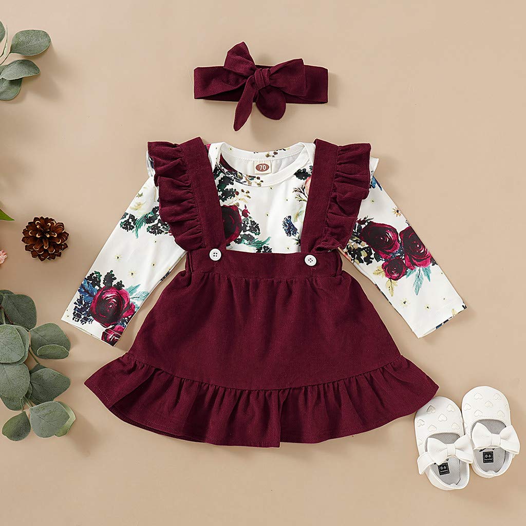 baby girl suspender dress