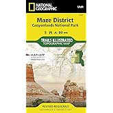 Maze District: Canyonlands National Park Map (National Geographic Trails Illustrated Map, 312)