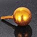 TOTOBAY Flagpole Ball Top Ornament - Gold Anodized Aluminum Finish, 3-Inch, Designed for US Flag