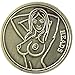 ReadyGOLF: Naked Lady Heads or Tails Flip Coin Ball Marker & Hat Clip