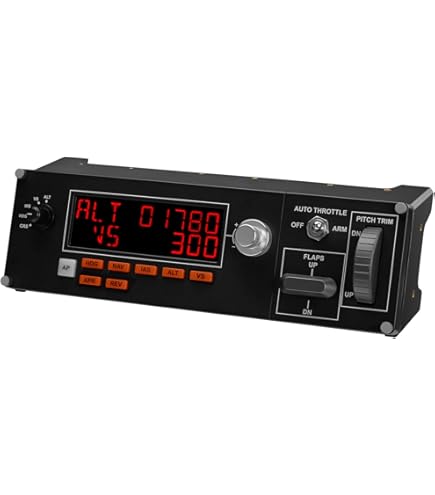 その他 Logicool FLIGHT RADIO PANEL Amazon.com: Logitech G USB G Pro Flight Radio Panel : Video