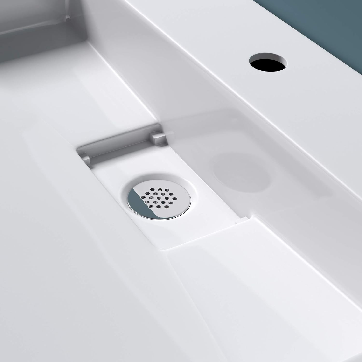 Waschbecken Col19 Aufsatz Waschbecken Hange Waschtisch Gussmarmor Rechteckig Waschplatz 1 Armaturenloch Breite 60 Cm Amazon De Baumarkt