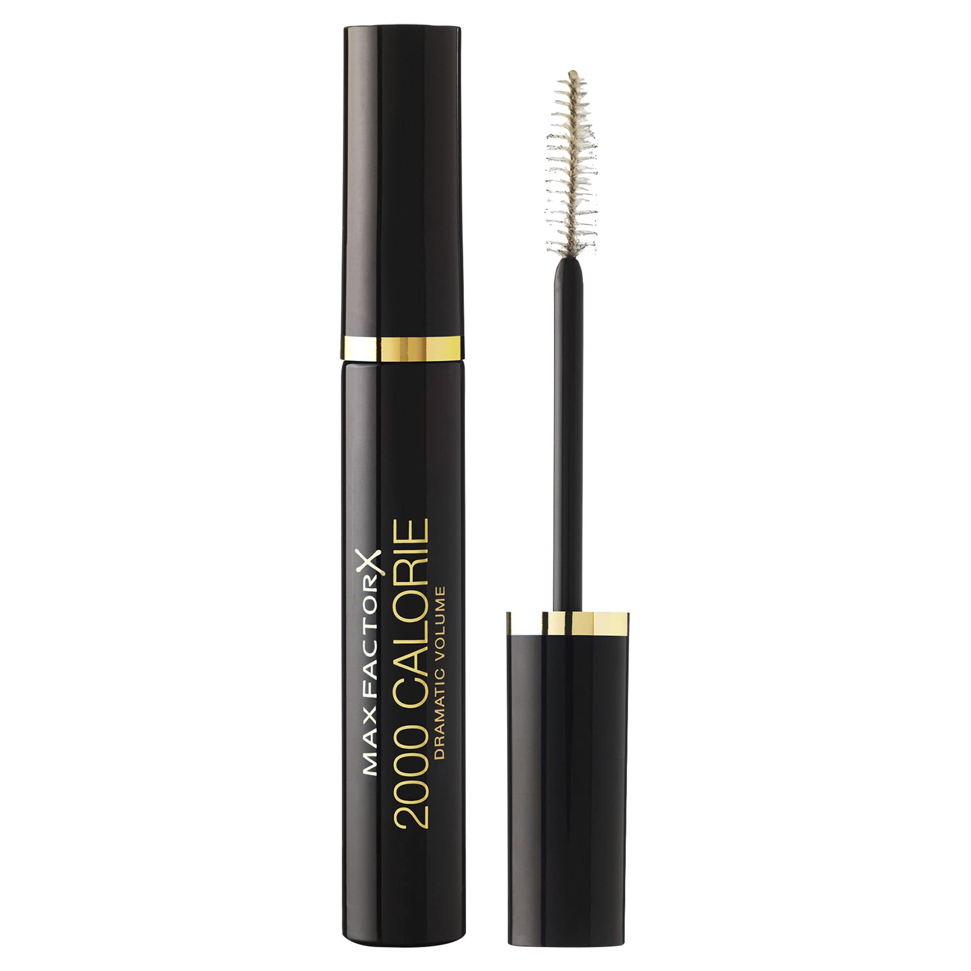 Max Factor 2000 Calorie Volumising Mascara, Black/Brown, Smudge Proof Formula for Sensitive Eyes, 9 ml
