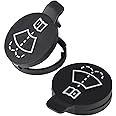 AUTOBOO Windshield Wiper Washer Fluid Reservoir Tank Bottle Cap - Replacement for Chevrolet Buick GMC Cadillac Canyon OEM#: 12767700 13227300 (Exact Fit)